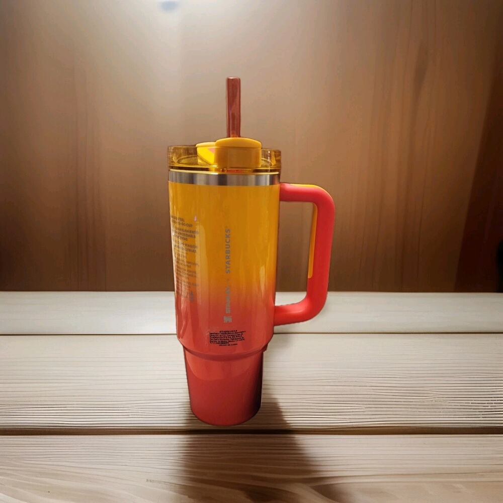 Stanley x Starbucks Mexico Sunrise/Sunset Gradient 30oz Tumbler Flawless US Ship